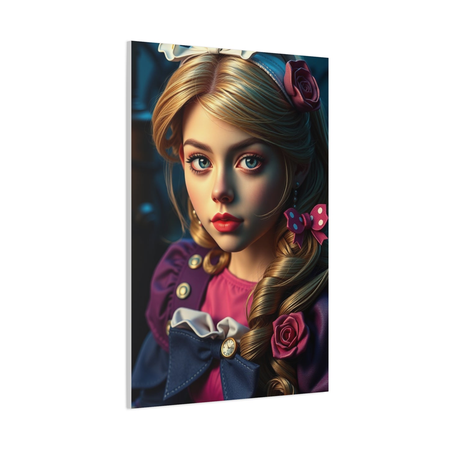 Alice In Wonderland Characters Art Luxury Canvas Wall Art & Canvas Print