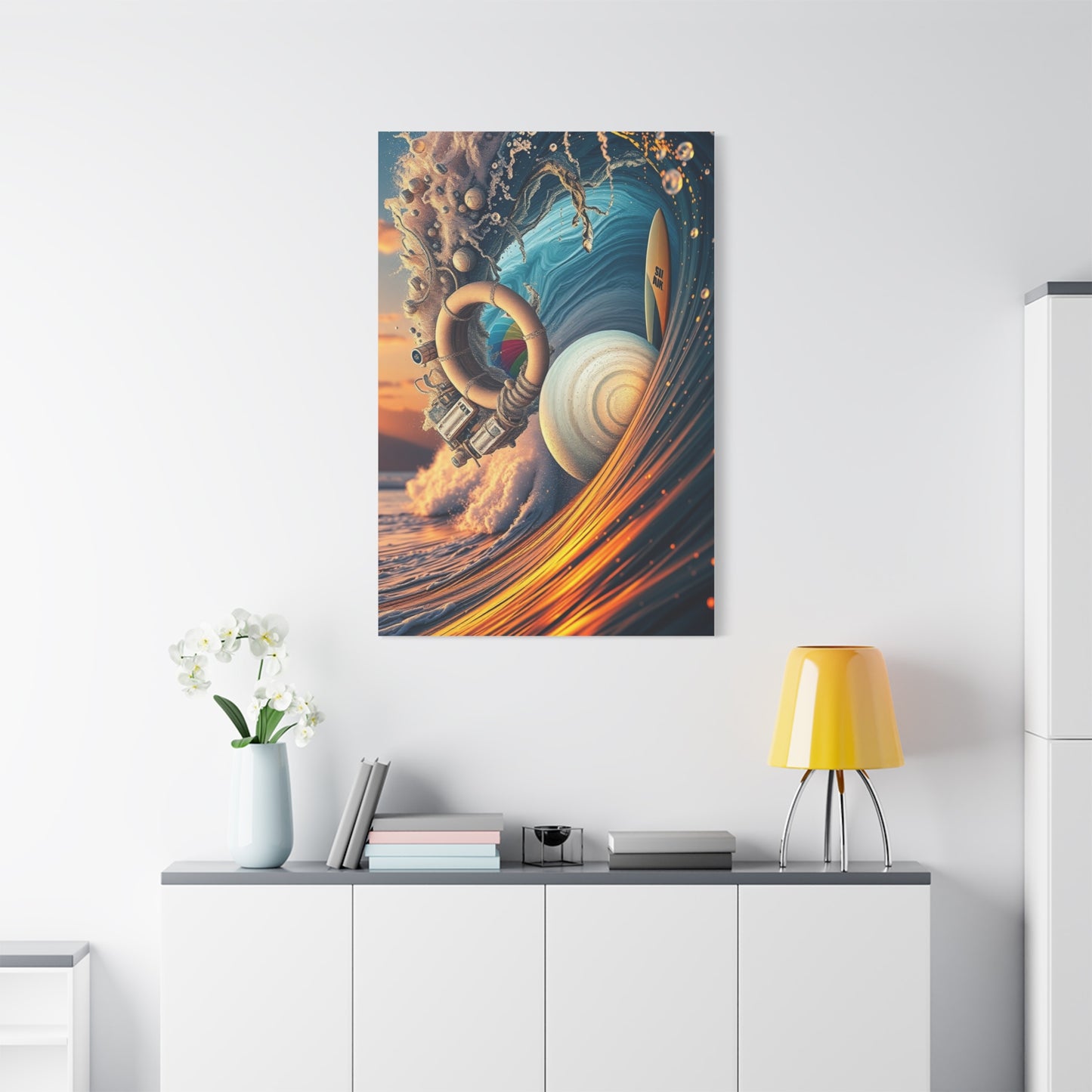 Coastal Opulence Canvas Wall Art & Canvas Print