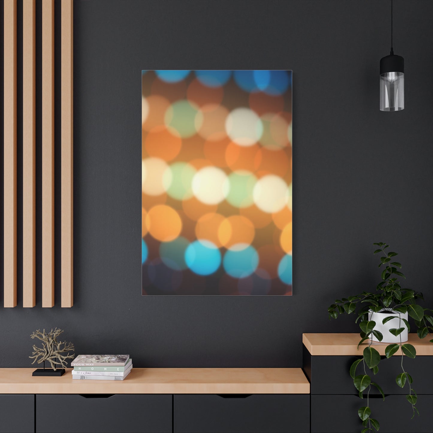 Collection Polka Dot Pattern Art Art Wall Art & Canvas Print