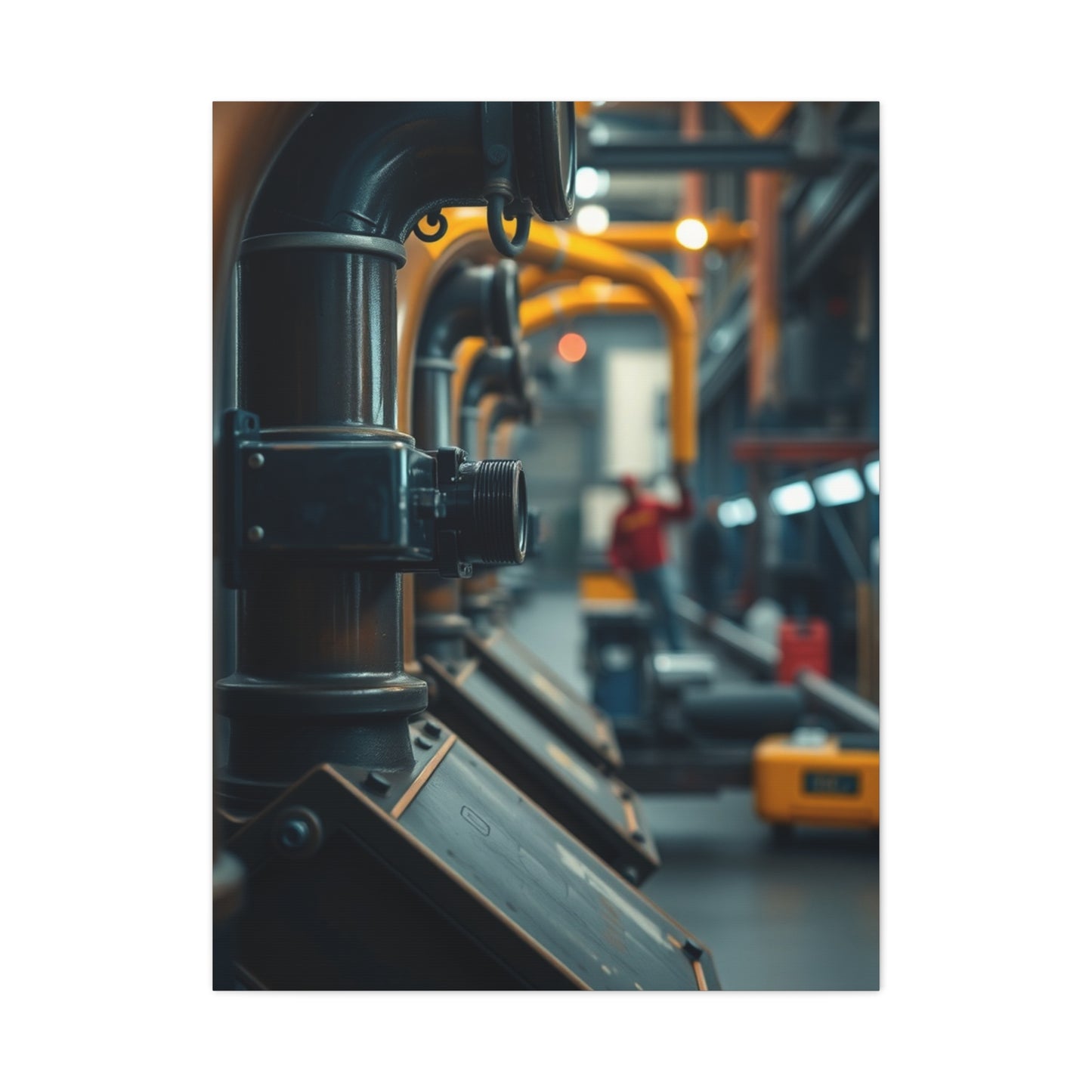 Supreme Industrial Art Collection Wall Art & Canvas Print