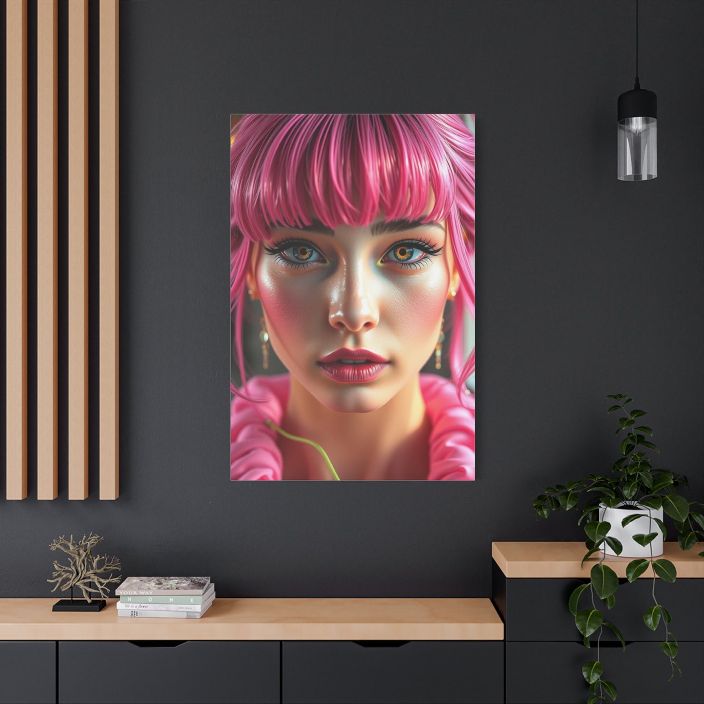 Petal Radiance Canvas Wall Art & Canvas Print