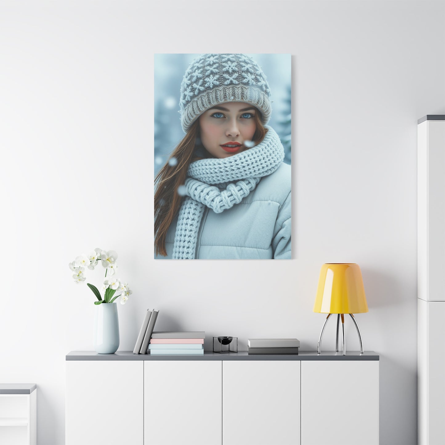 Icy Tranquility Wall Art Wall Art & Canvas Print