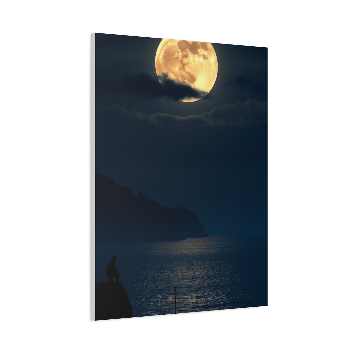 Full Moon Art Luxury Canvas Wall Art & Canvas Print