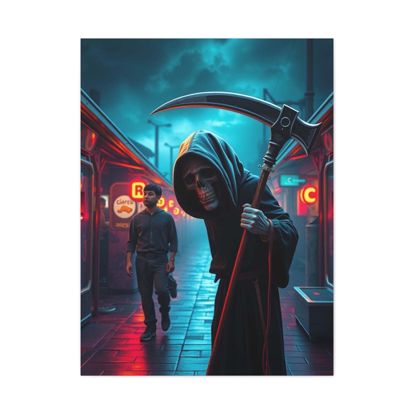 Phantom Walk Elegance Wall Art & Canvas Print