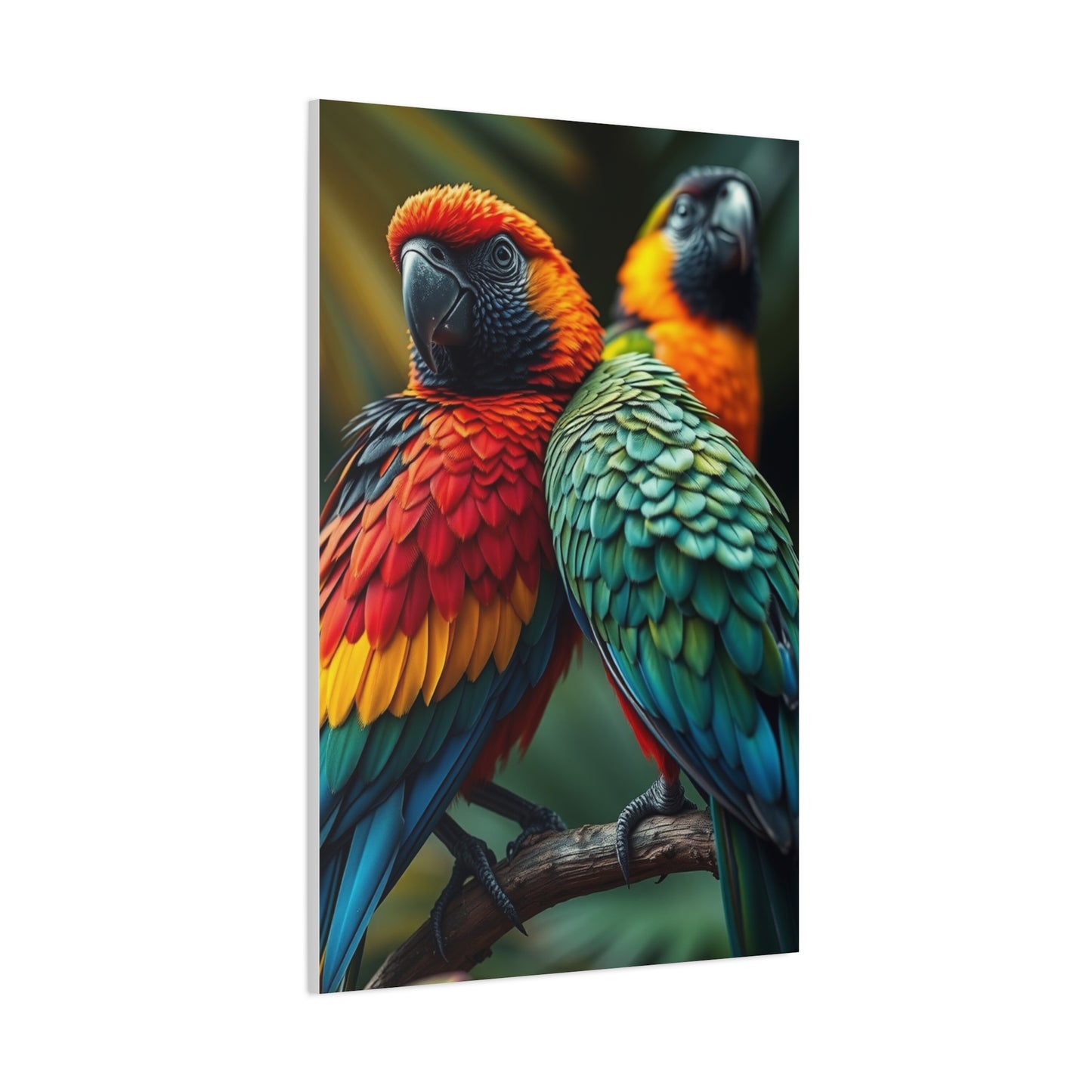 Tropical Birds Art Supreme Gallery Wall Art & Canvas Print