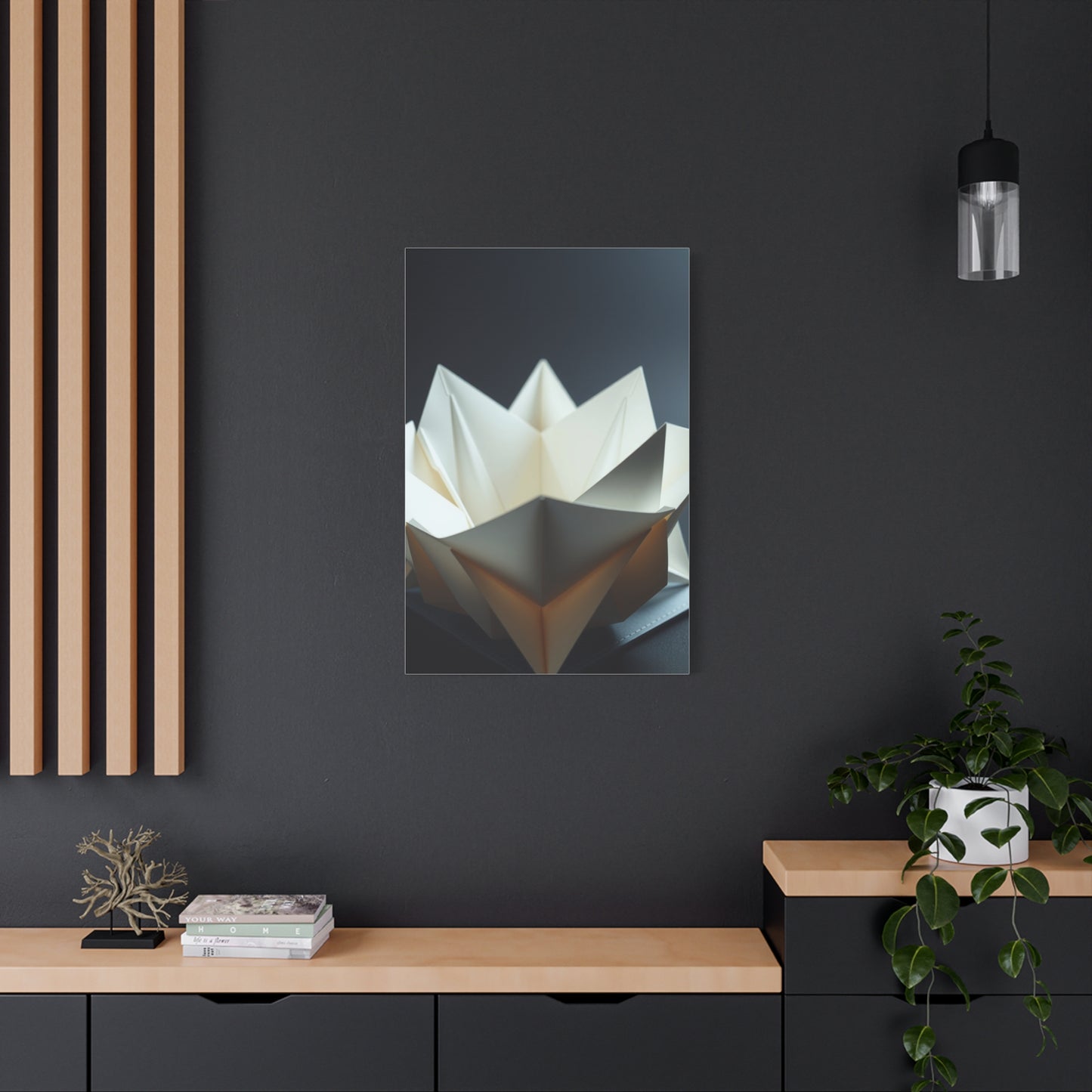 Charming Origami Mystique Wall Art & Canvas Print