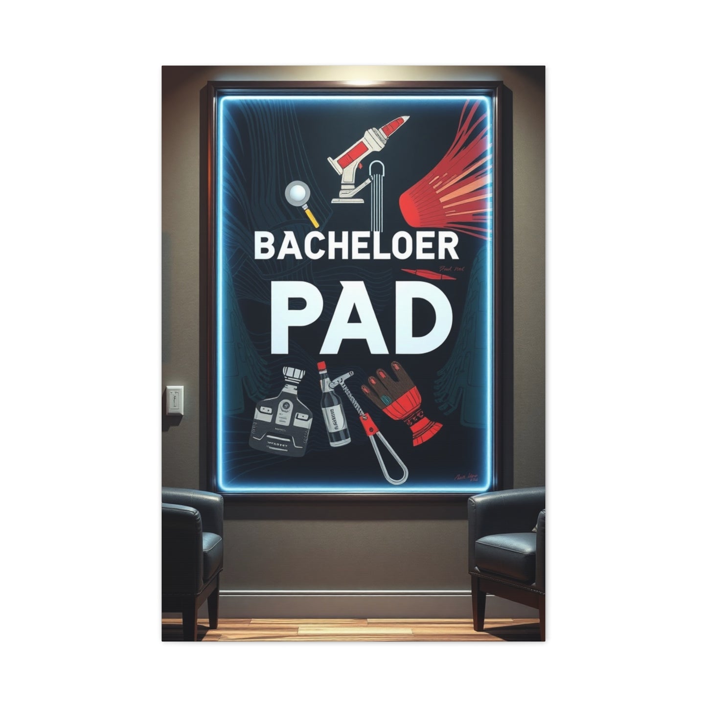 Supreme Bachelor Pad Art Collection Wall Art & Canvas Print