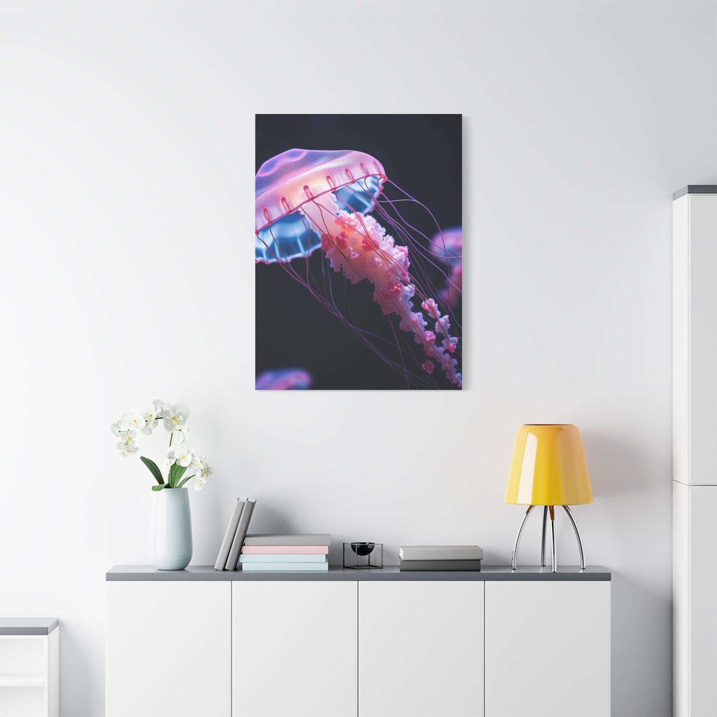 Vision Jellyfish Art Art Wall Art & Canvas Print