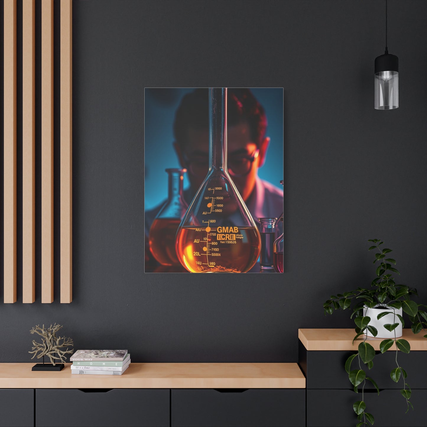 Chemistry Art Luxury Canvas Wall Art & Canvas Print