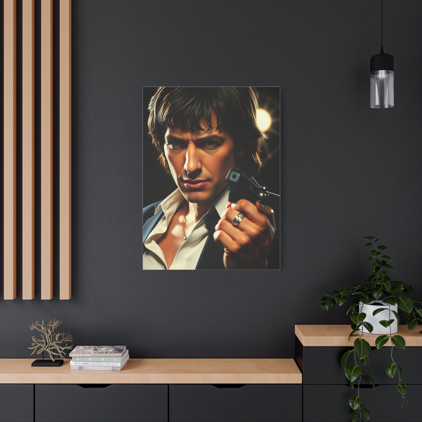Vision Pulp Fiction Character Art Art Wall Art & Canvas Print