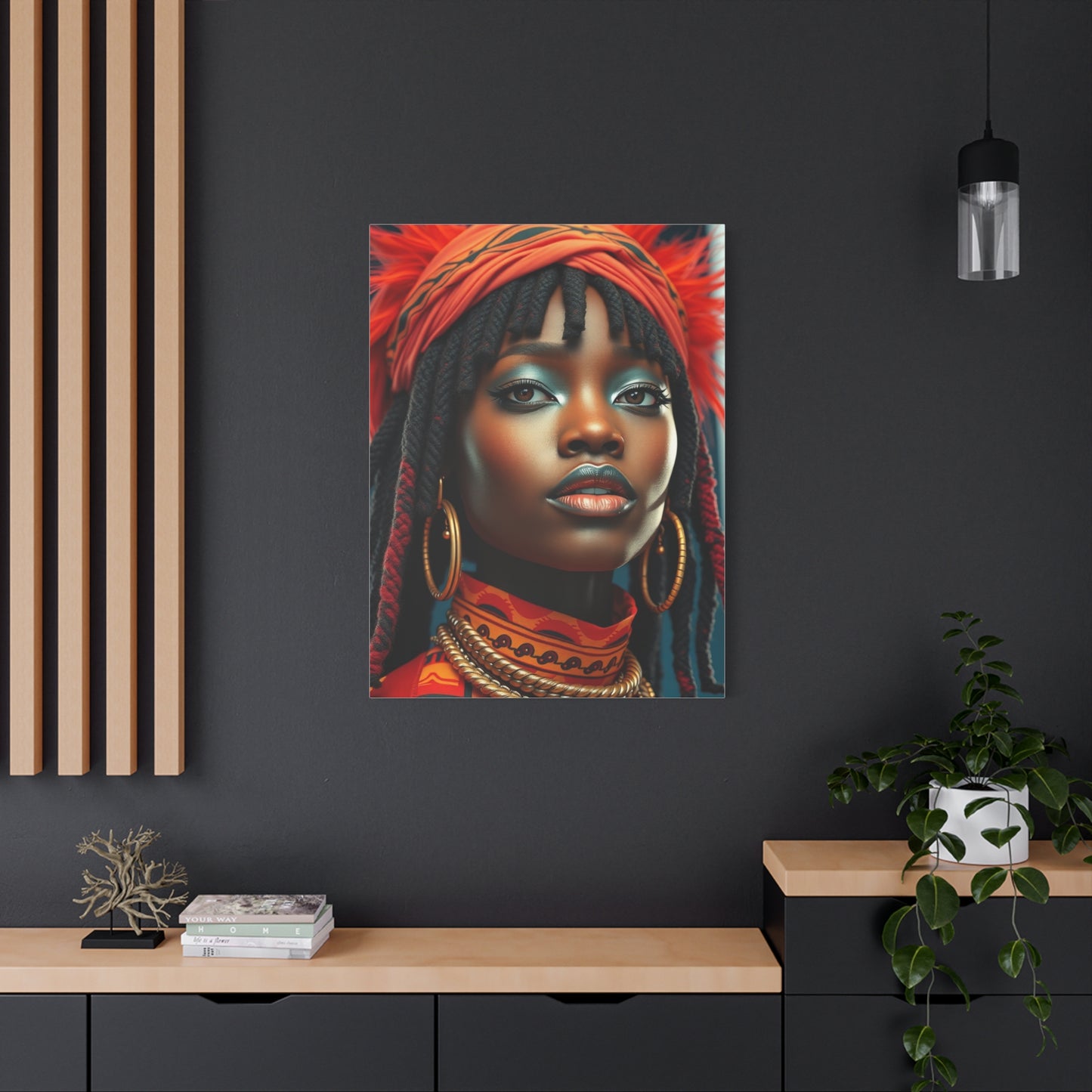 Supreme Afrofuturism Art Collection Wall Art & Canvas Print