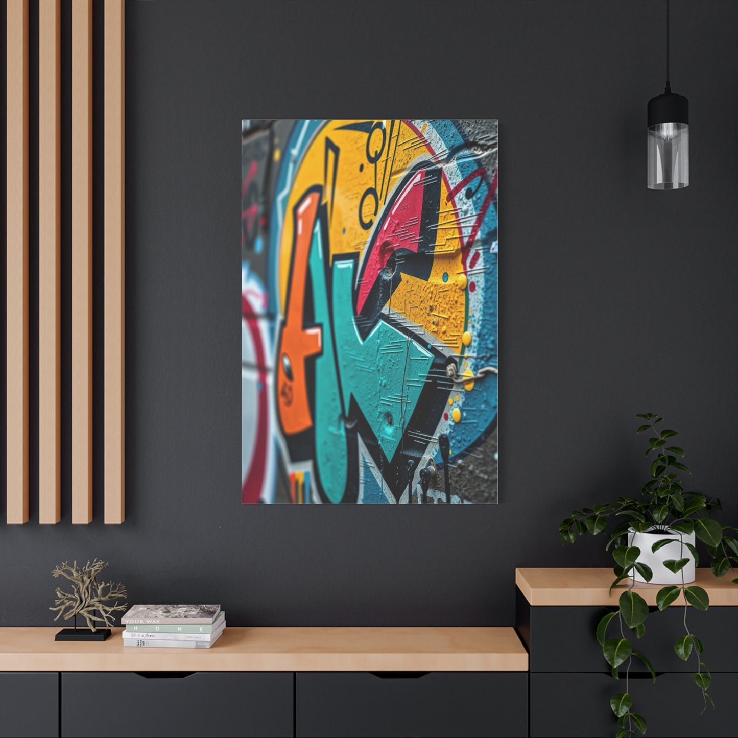Avant-Garde Urban Tableau Wall Art & Canvas Print