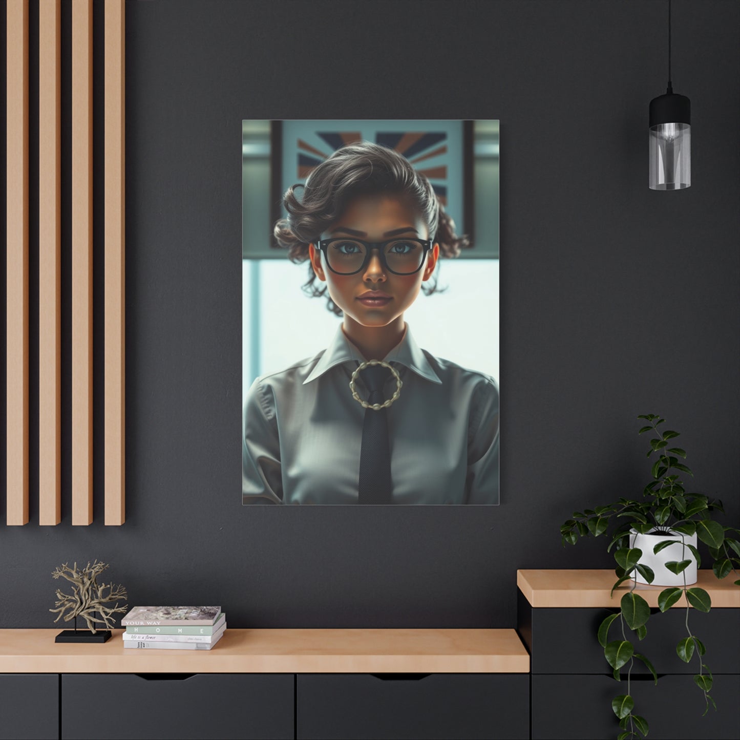 Opulent Office Masterpiece Wall Art & Canvas Print