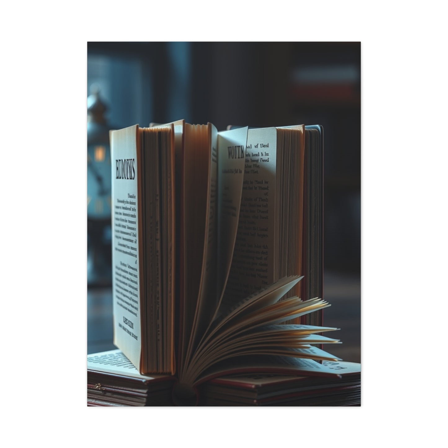 Elite Book Art Vision Wall Art & Canvas Print