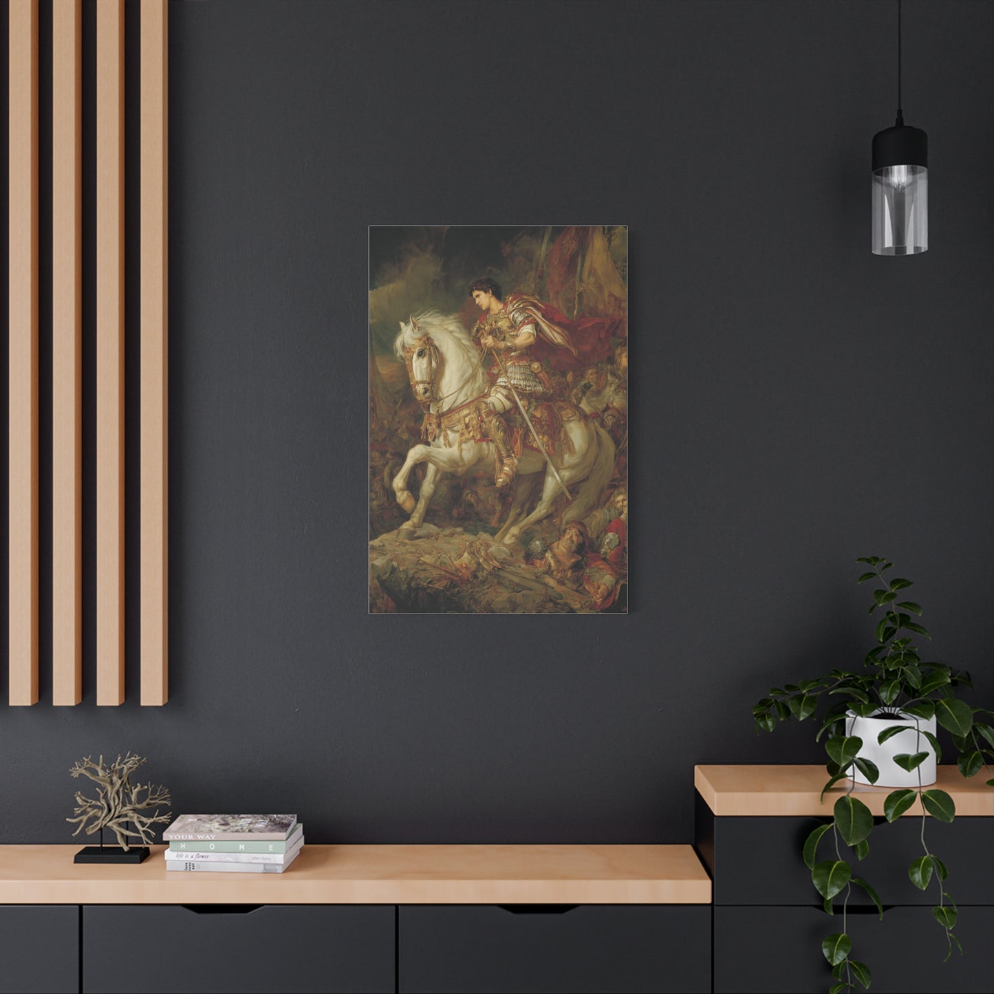 Alexander the Great Commanding The Battlefield Wall Art & Canvas Print