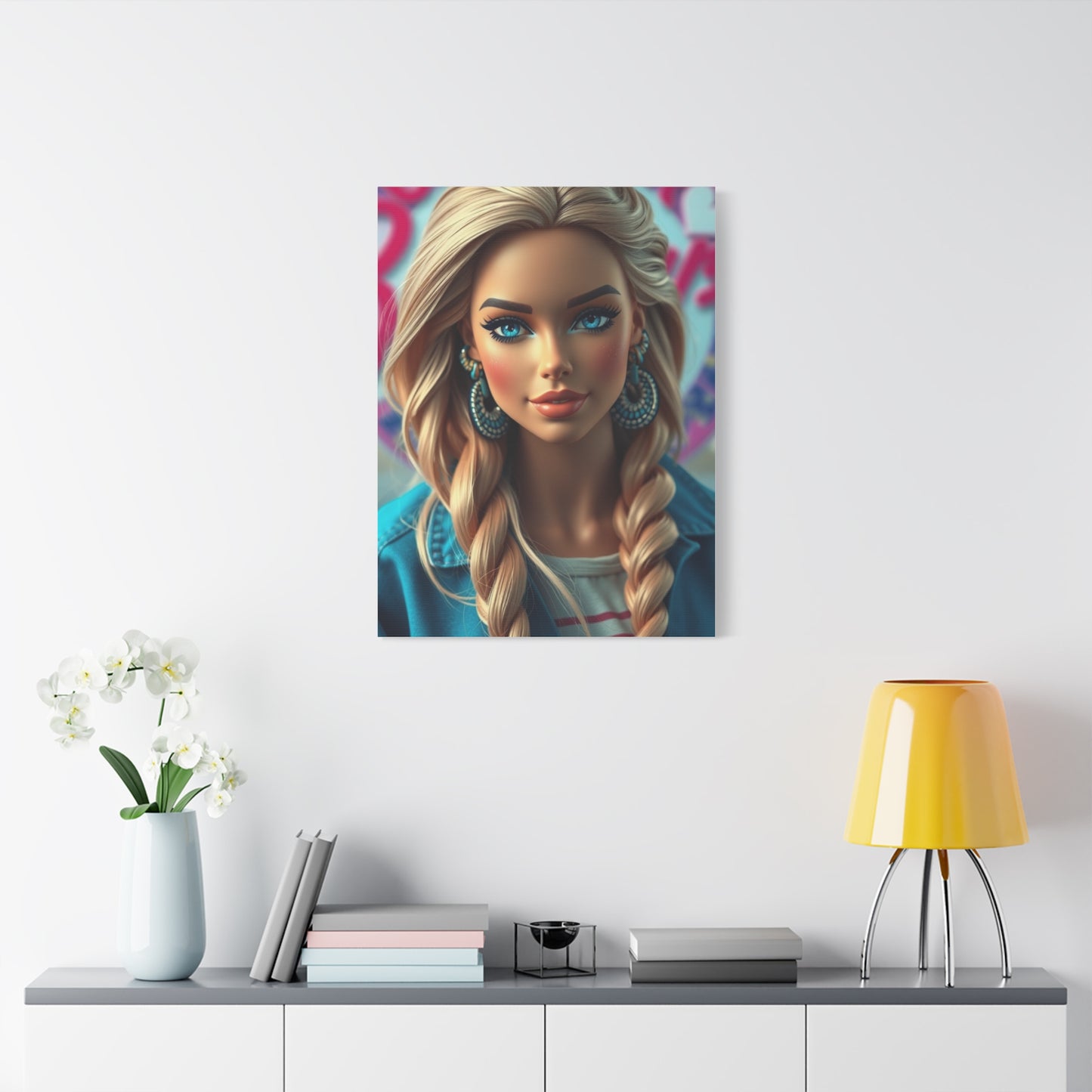 Barbiecore Art Refined Canvas Wall Art & Canvas Print