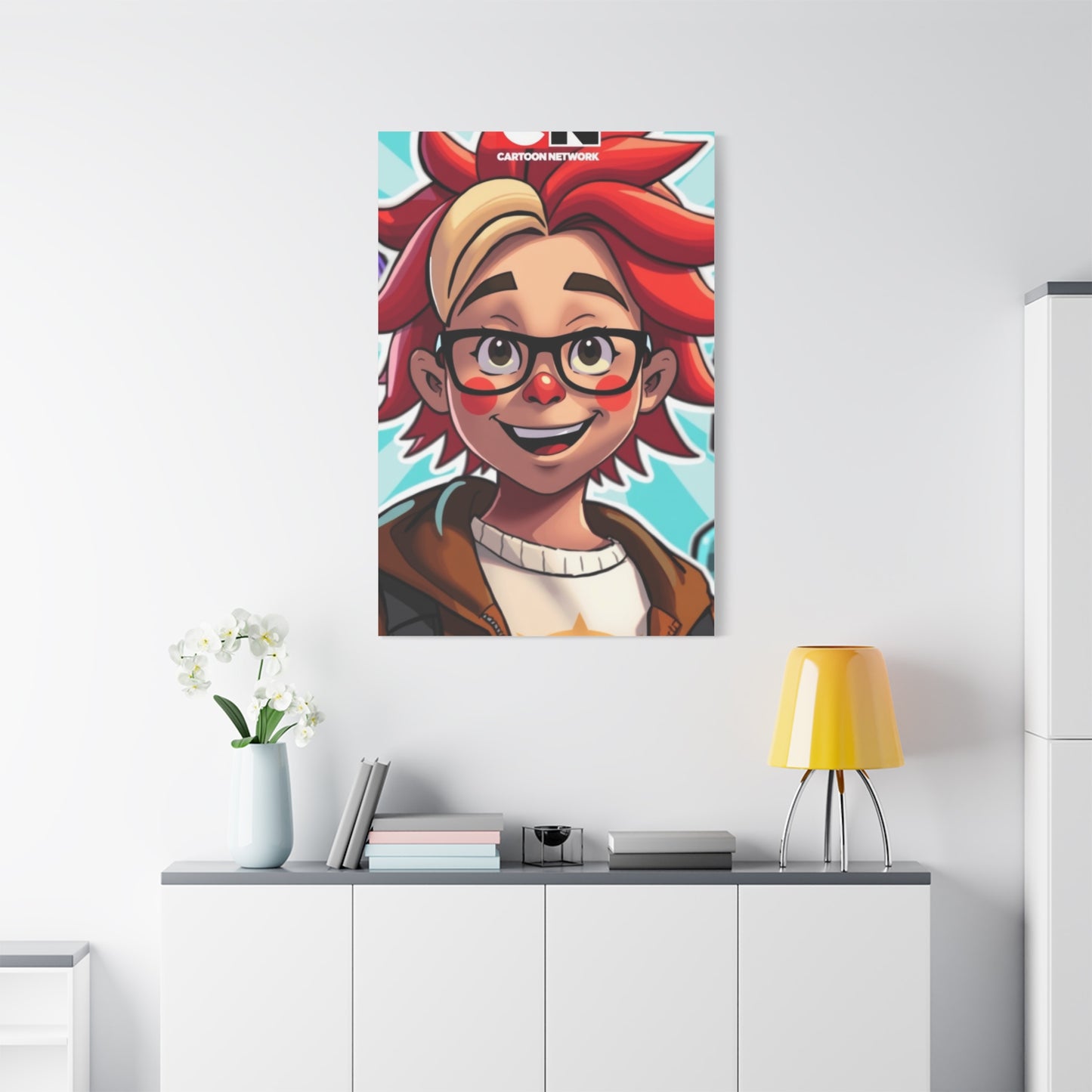 Elite Toon Illustration Canvas Wall Art & Canvas Print