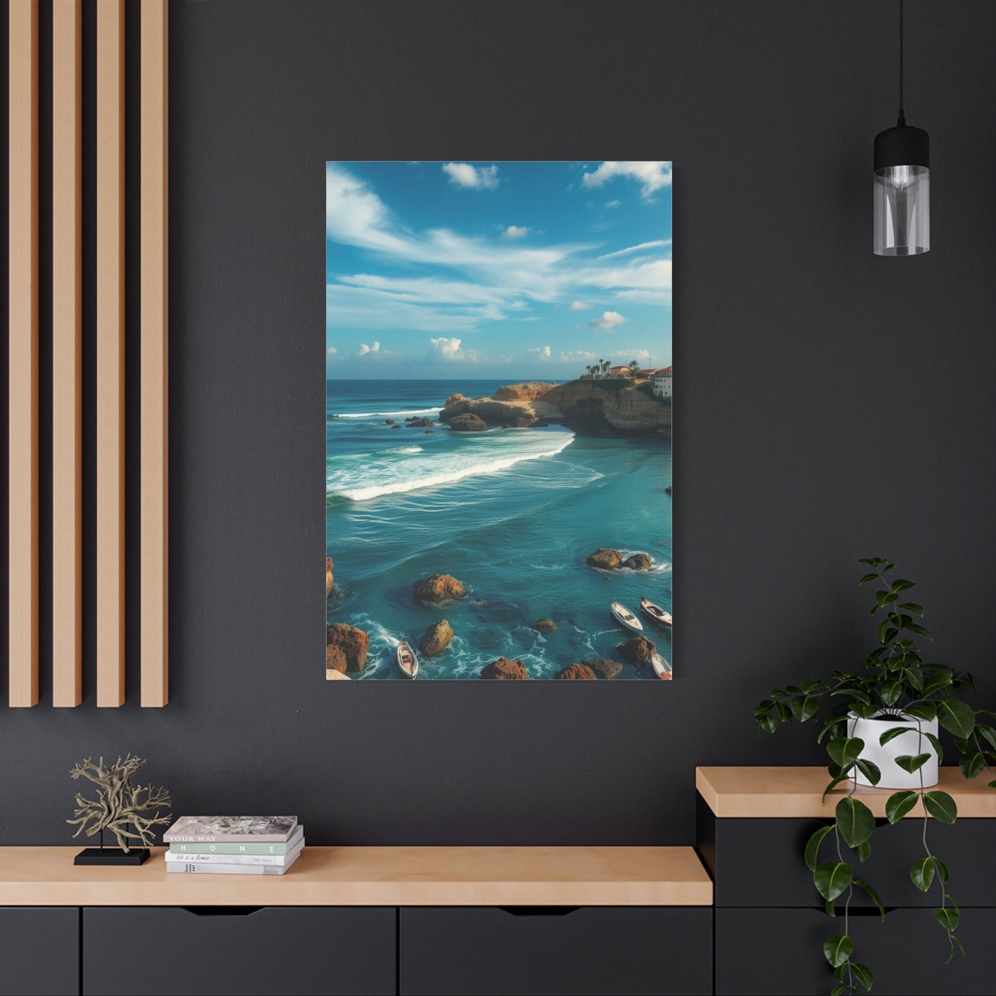 Nautical Elegance Canvas Wall Art & Canvas Print