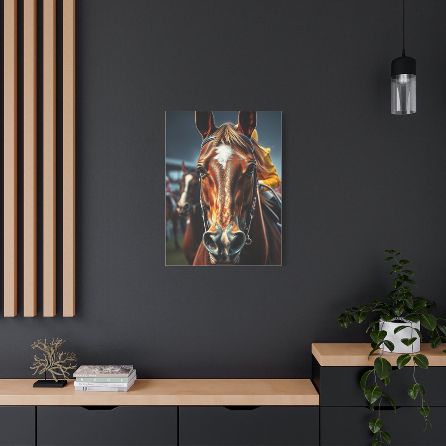 Vision Horse Racing Art Art Wall Art & Canvas Print