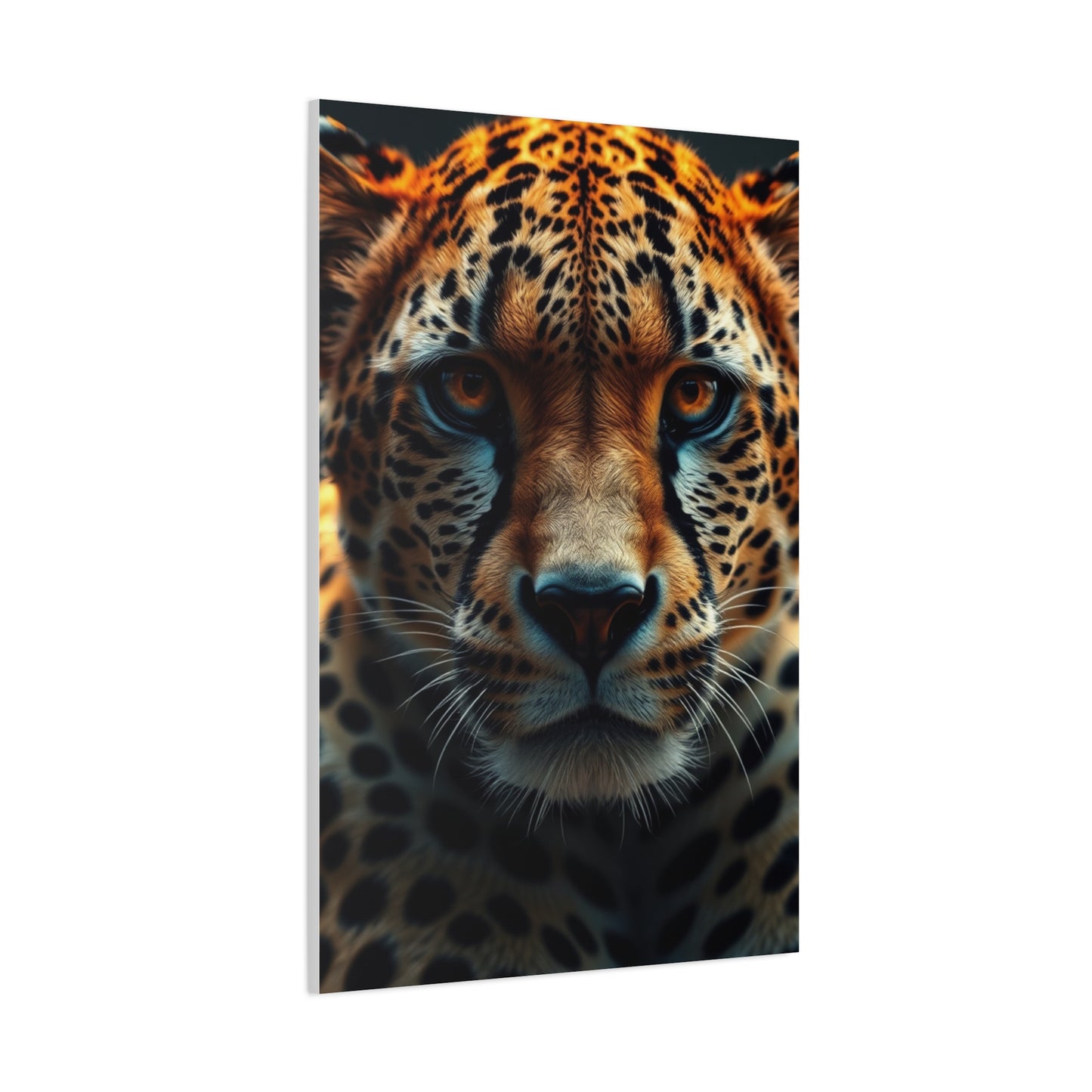 Majestic Feline Portrait Wall Art & Canvas Print