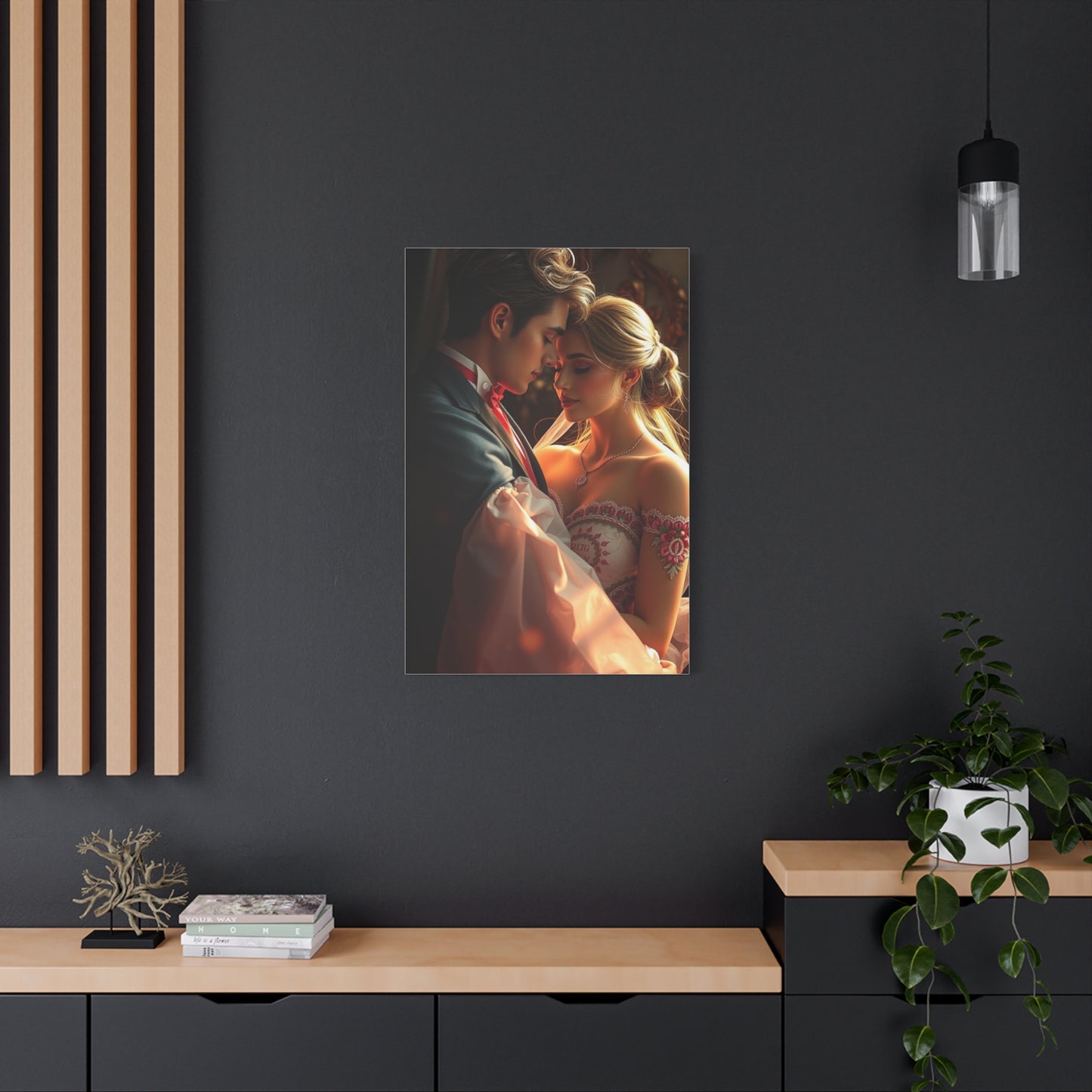 Tender Affection Art Wall Art & Canvas Print