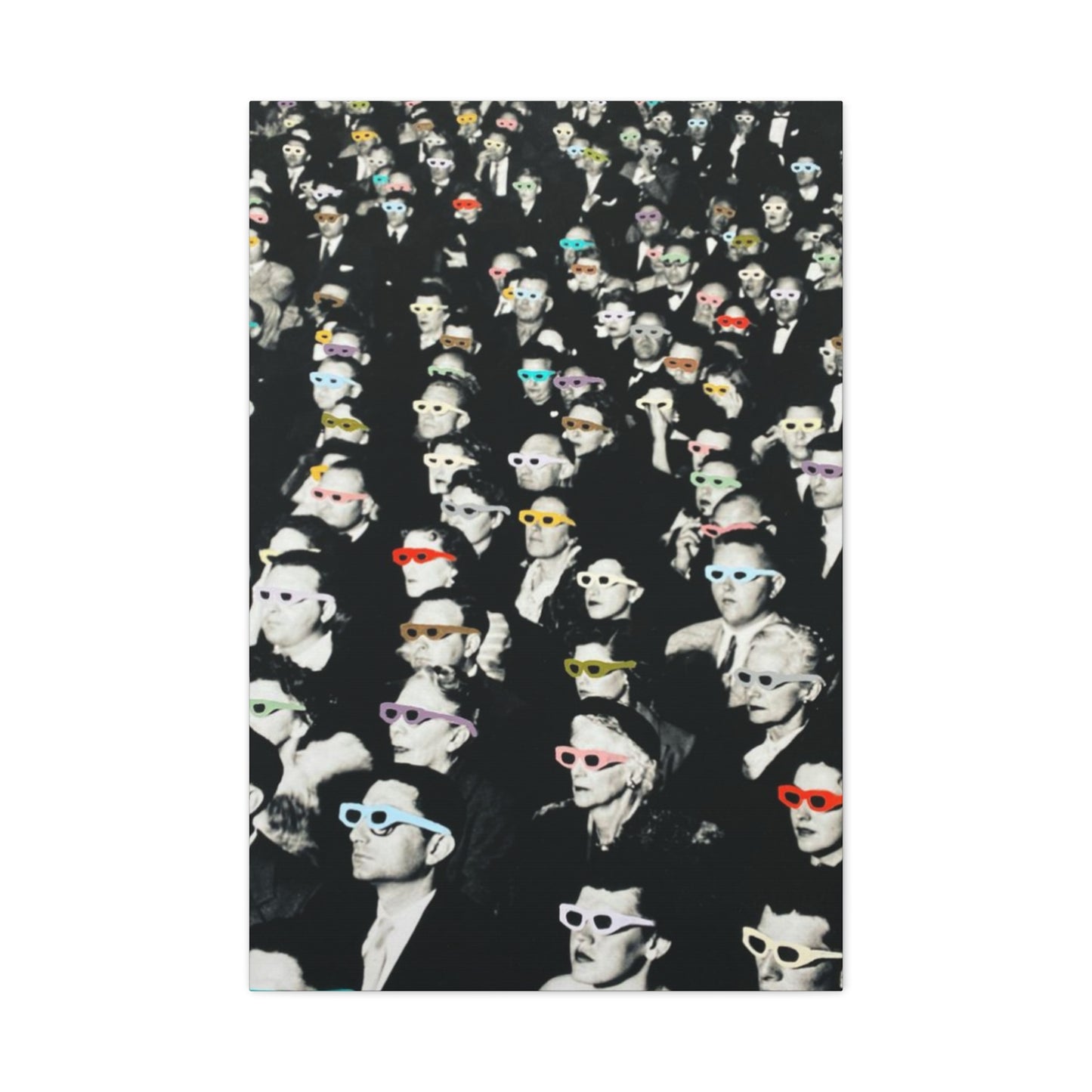 Man with Sunglasses Painting Mixed Media Wall Art & Canvas Prints