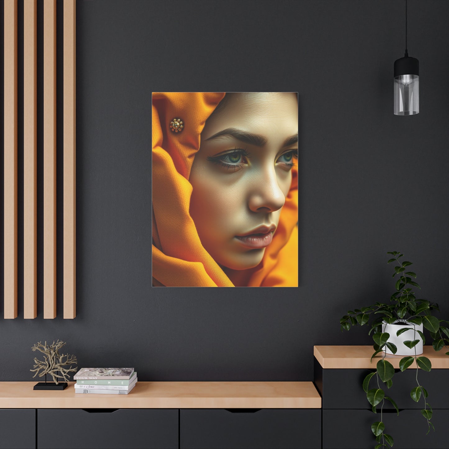 Amber Luminescence Masterpiece Wall Art & Canvas Print