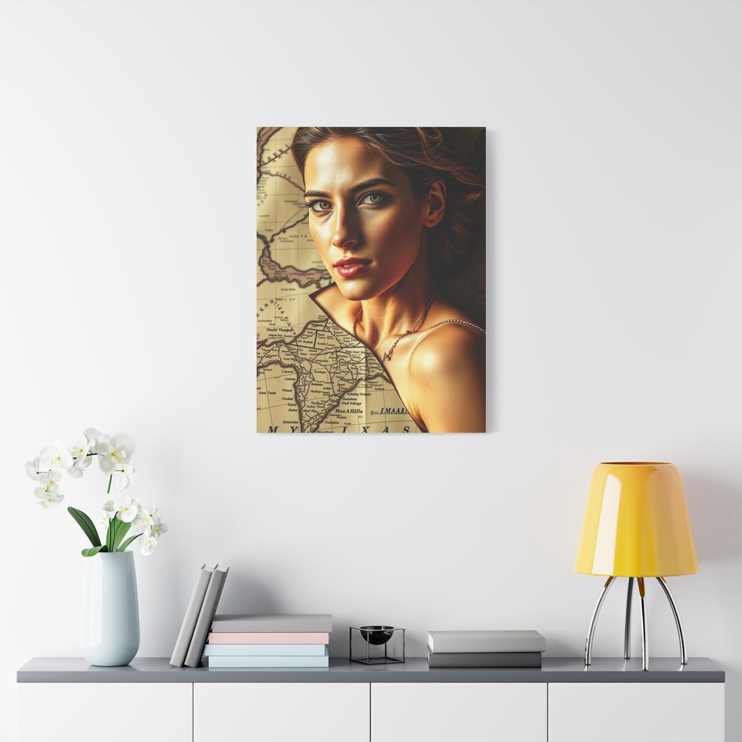 Antique Maps Art Supreme Canvas Gallery Wall Art & Canvas Print