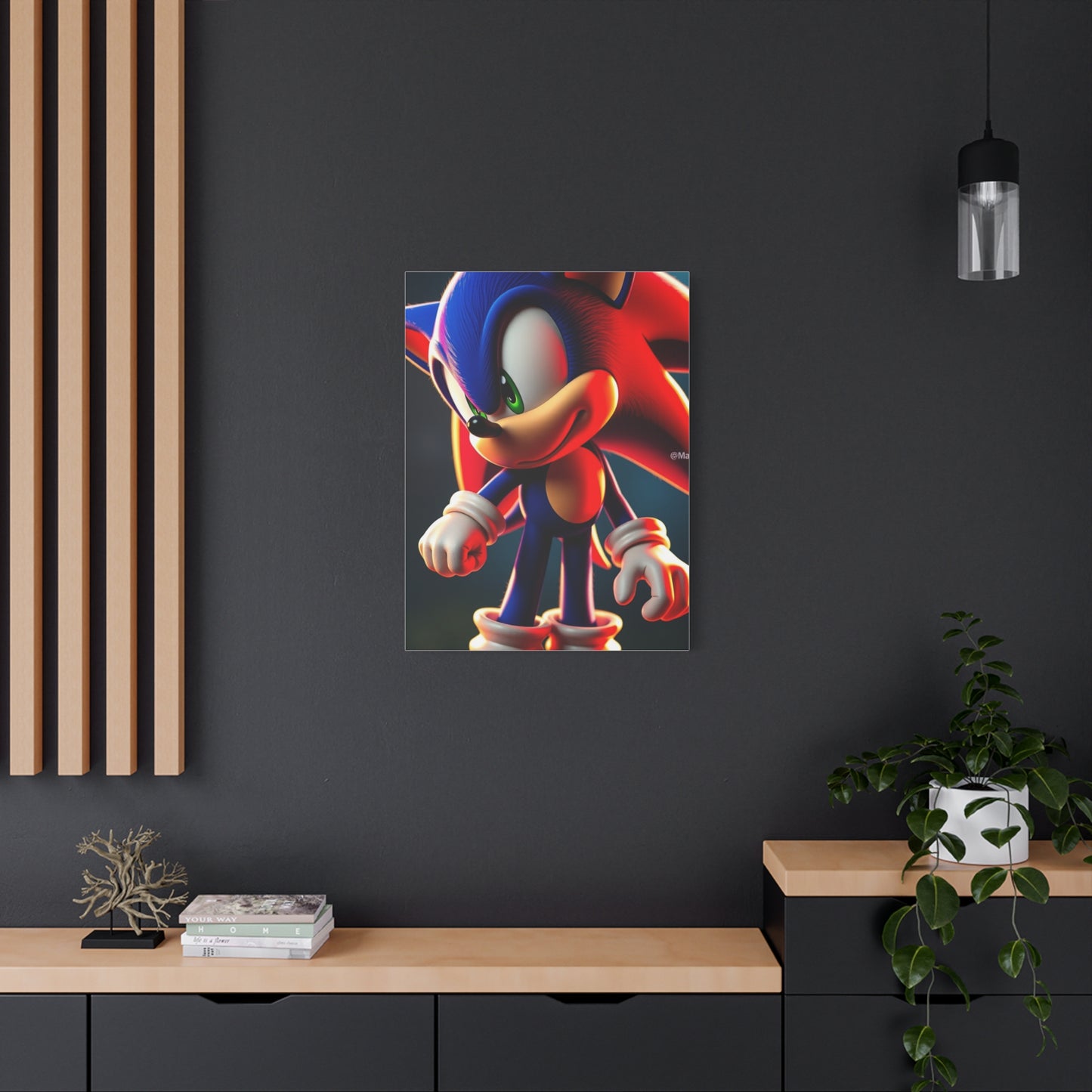 Collection Sonic the Hedgehog Art Art Wall Art & Canvas Print