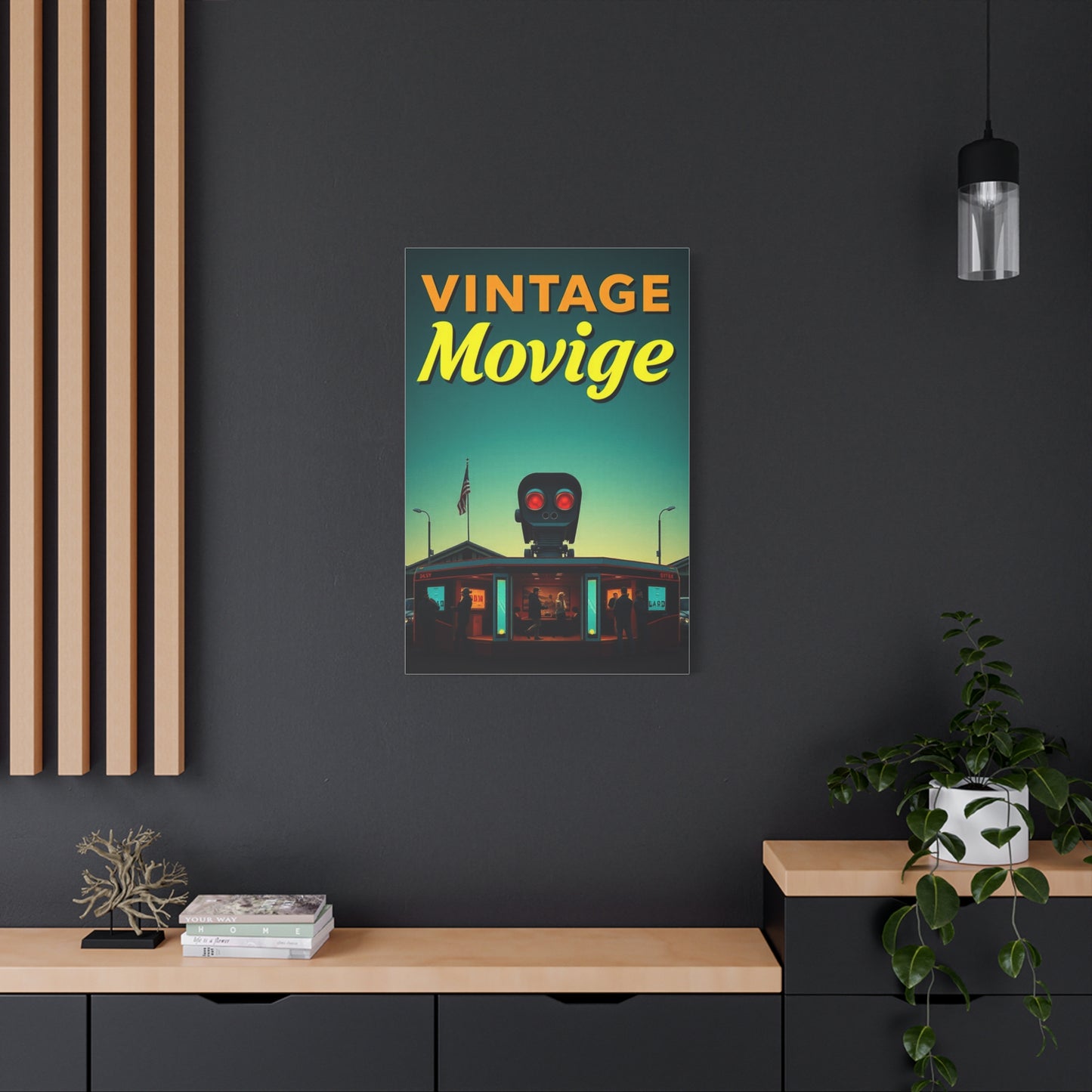 Elite Vintage Movie Posters Art Vision Wall Art & Canvas Print