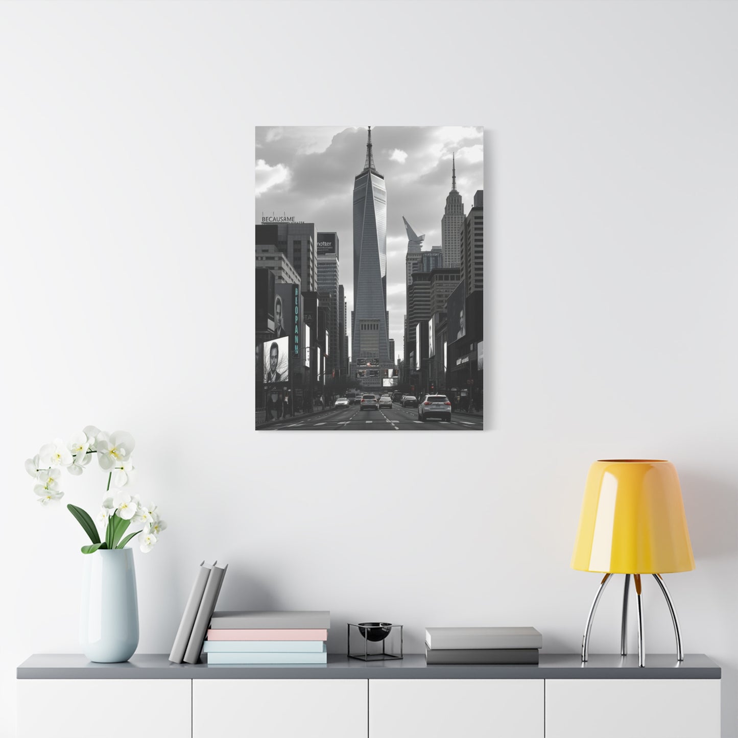 Supreme Black & White Cityscapes Art Collection Wall Art & Canvas Print