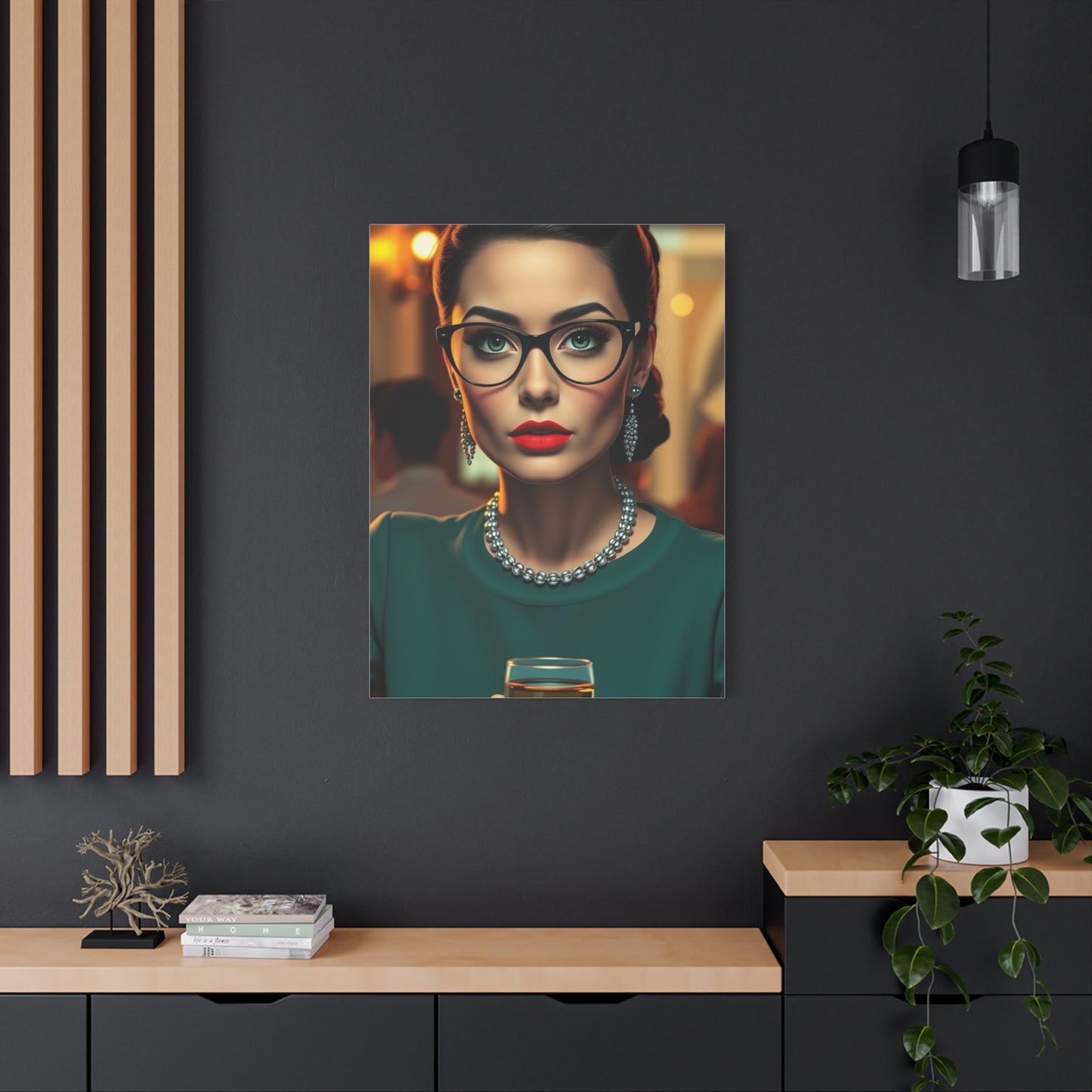 Breakfast At Tiffany’s Characters Art Refined Canvas Wall Art & Canvas Print