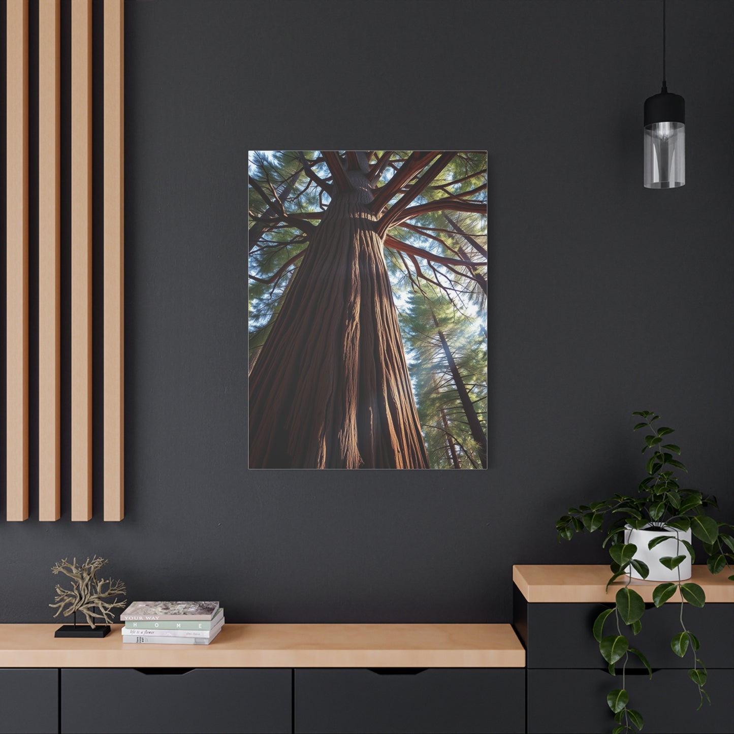 Redwood Tree Art Refined Canvas Wall Art & Canvas Print