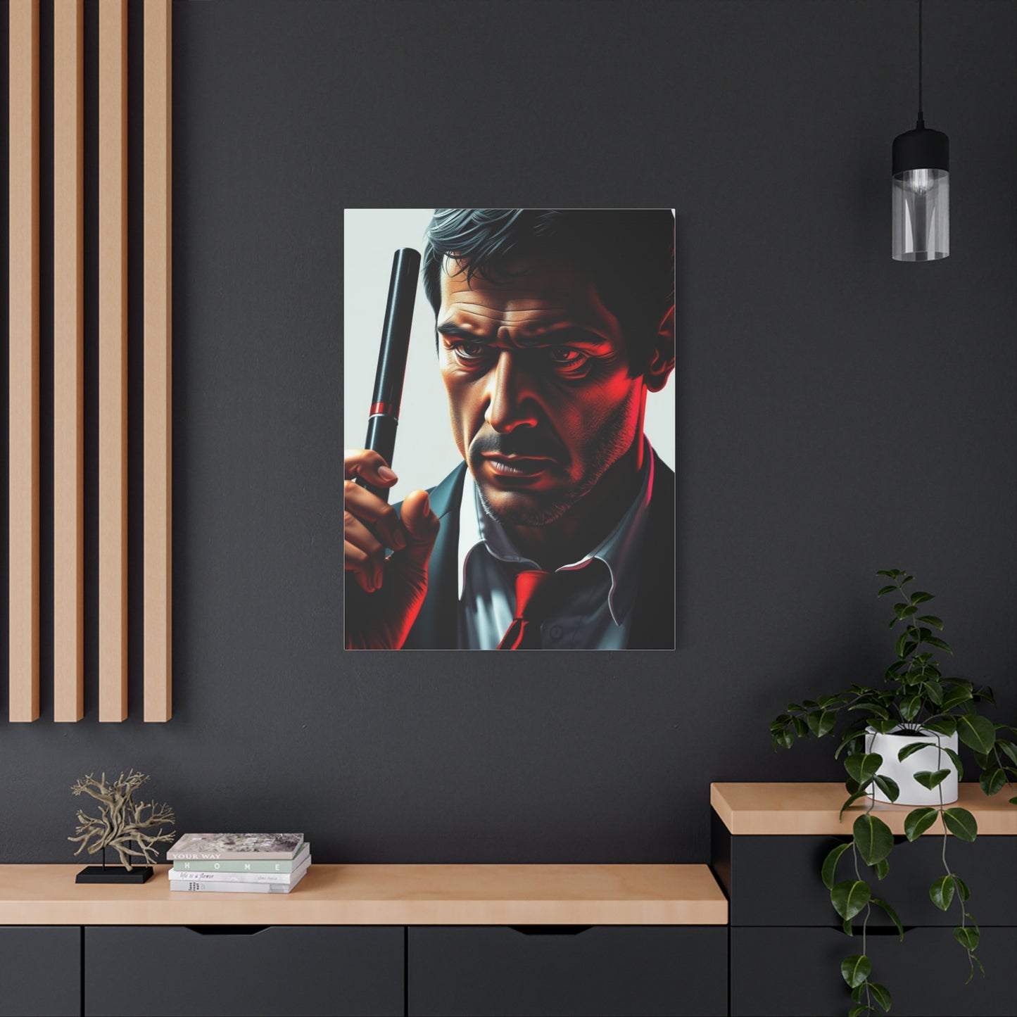 Vision Scarface Art Art Wall Art & Canvas Print