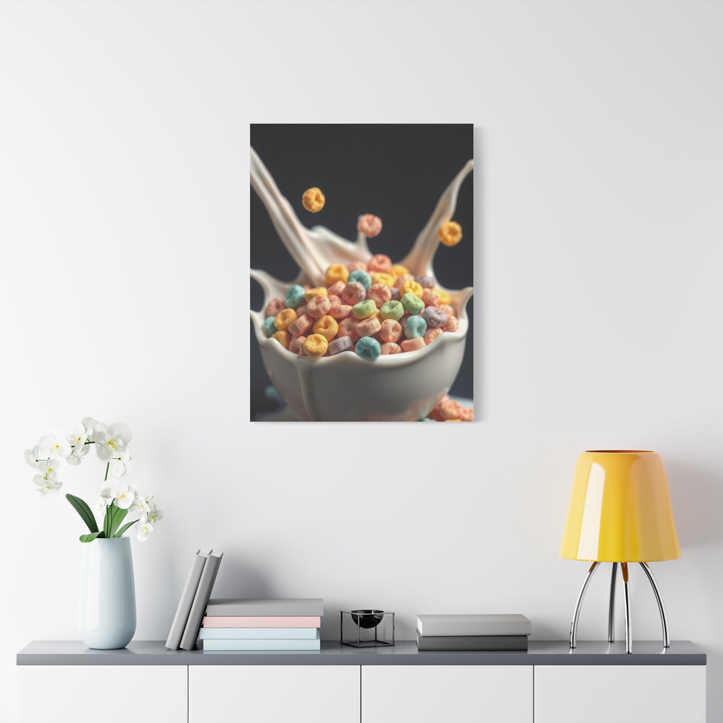 Rich Lattice of Loops Artwork Wall Art & Canvas Print