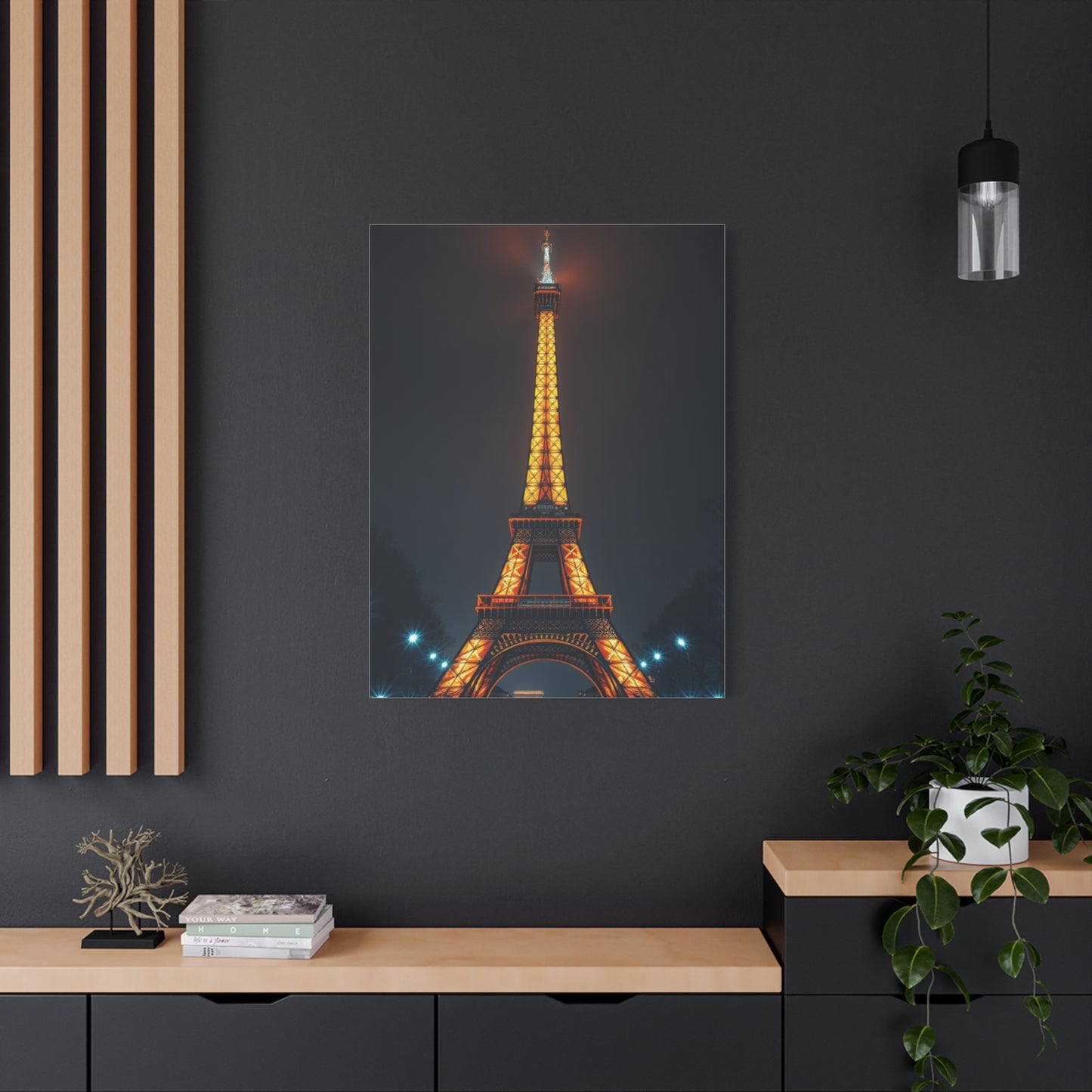 Refined Parisian Essence Canvas Wall Art & Canvas Print