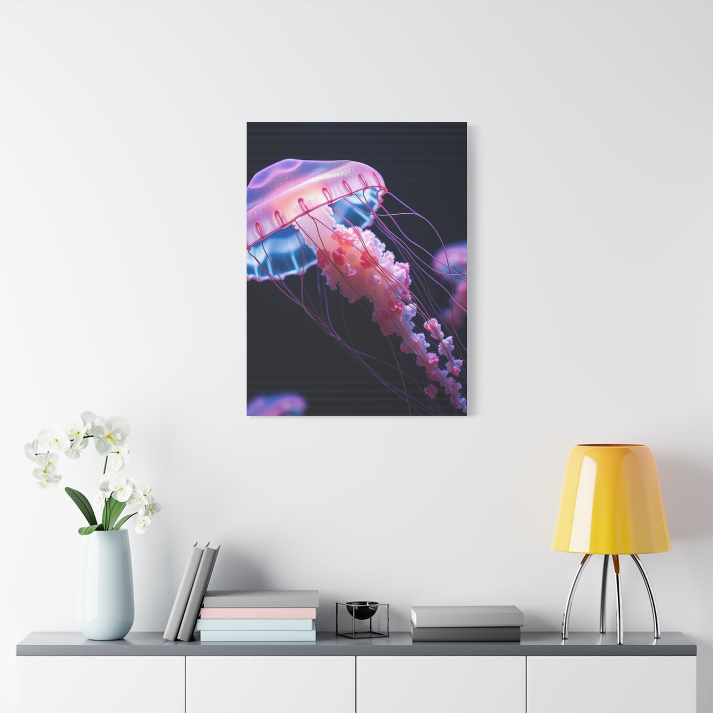 Vision Jellyfish Art Art Wall Art & Canvas Print