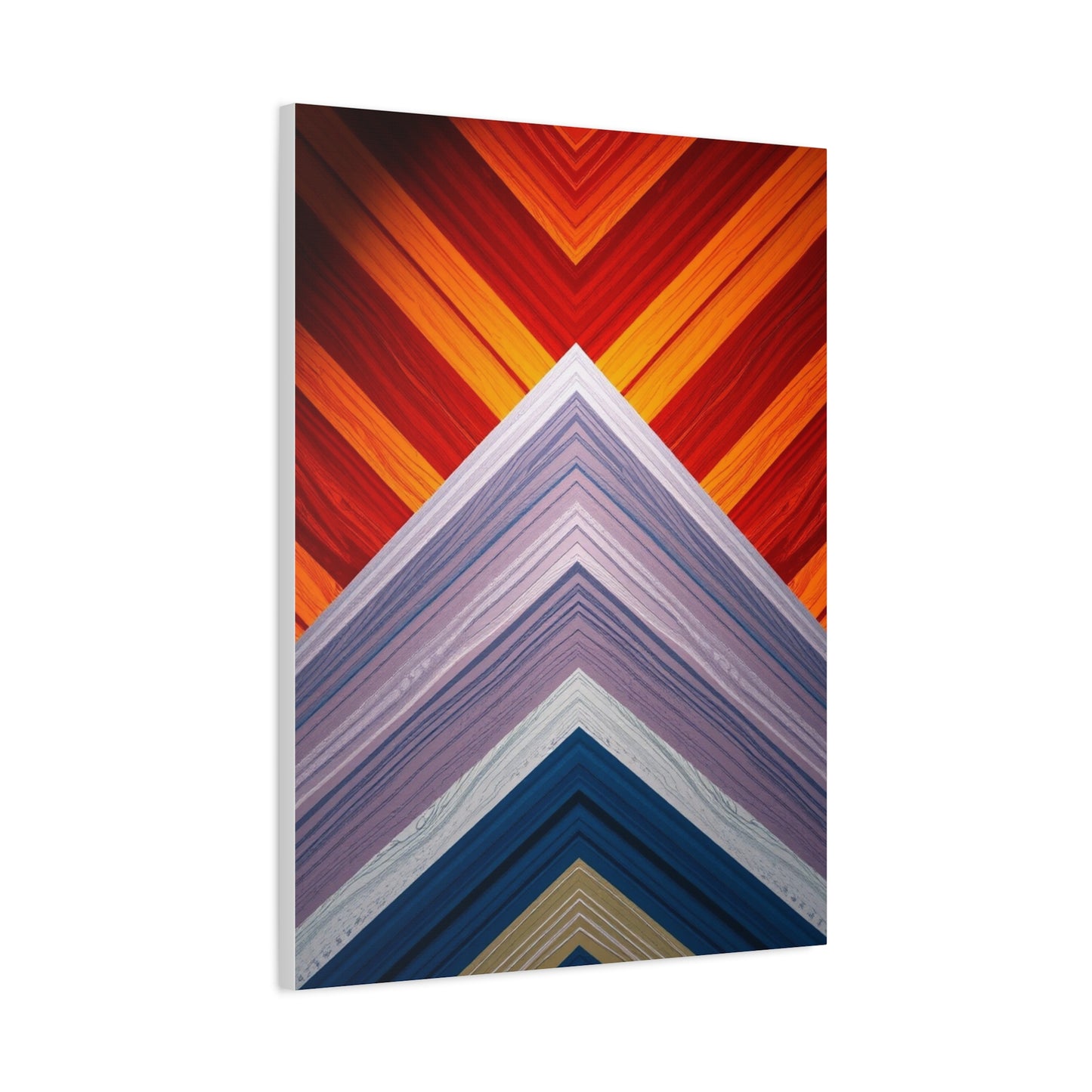 Chevron Pattern Art Supreme Gallery Wall Art & Canvas Print