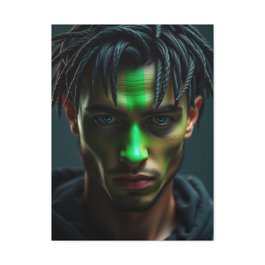 Chartreuse Majesty Artwork Wall Art & Canvas Print