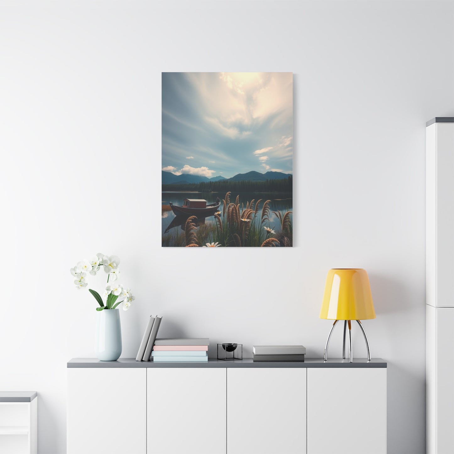 Serenity Reflections Canvas Wall Art & Canvas Print