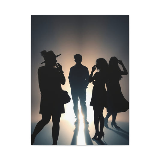 Collection Silhouettes Art Art Wall Art & Canvas Print