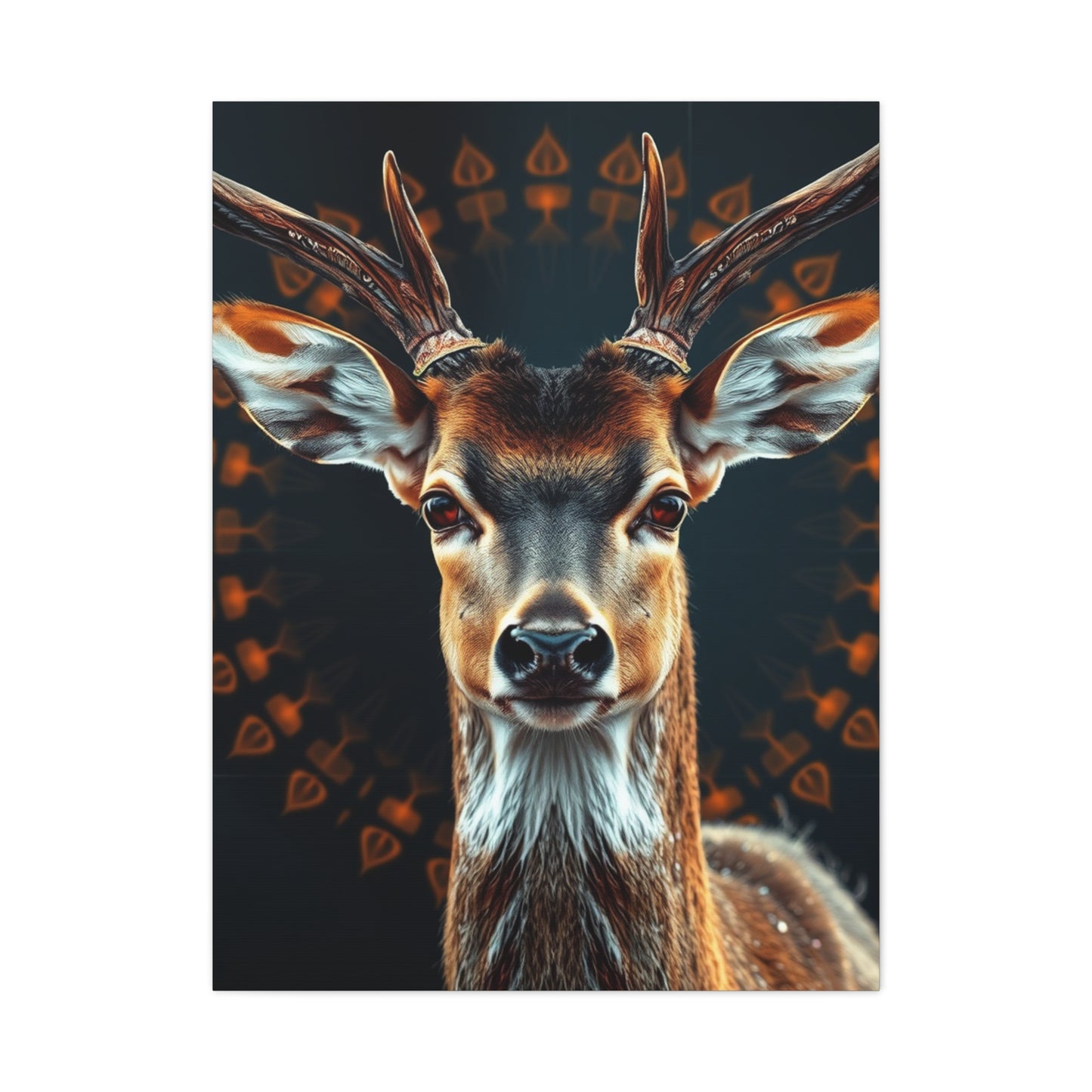 Enchanted Fawn Vignette Wall Art & Canvas Print