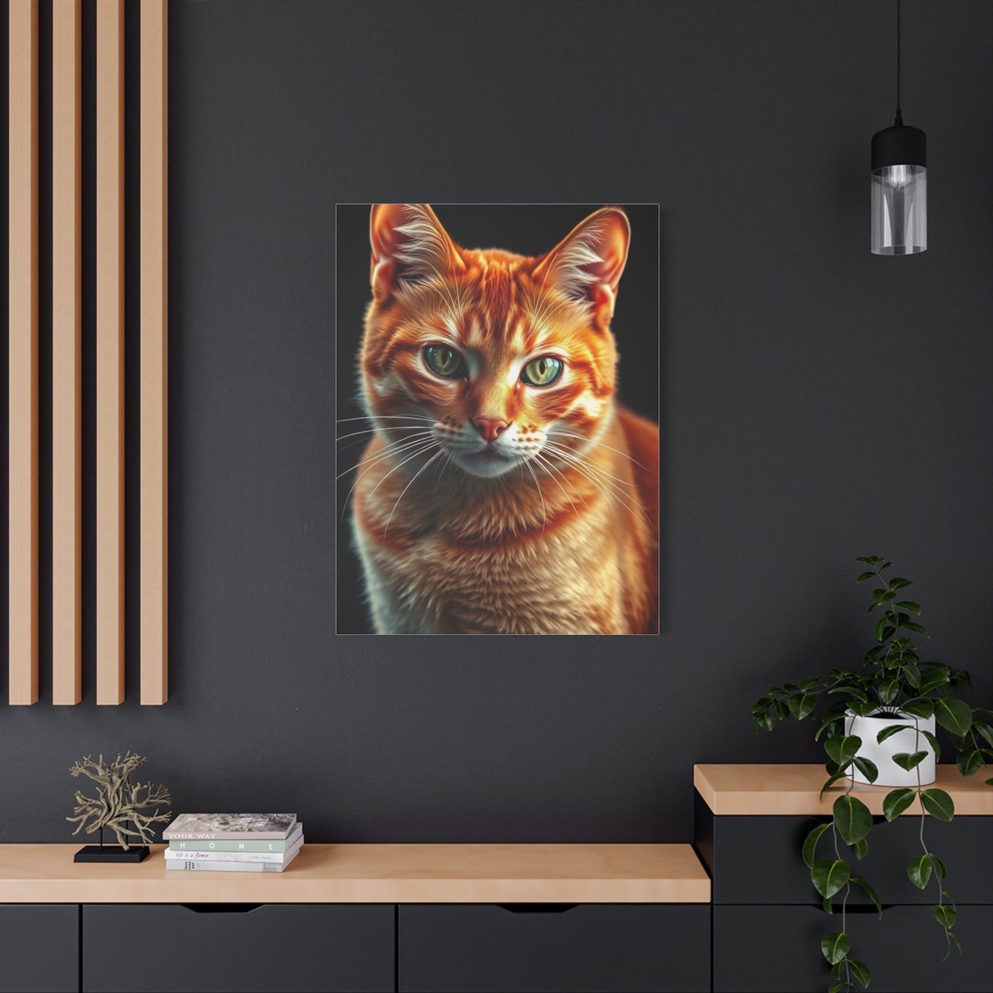 Supreme Orange Cat Art Collection Wall Art & Canvas Print
