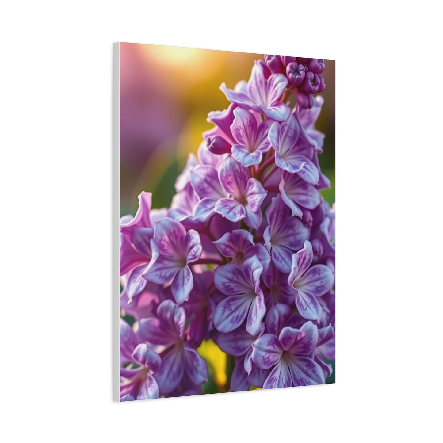 Lilac Flower Art Refined Canvas Wall Art & Canvas Print
