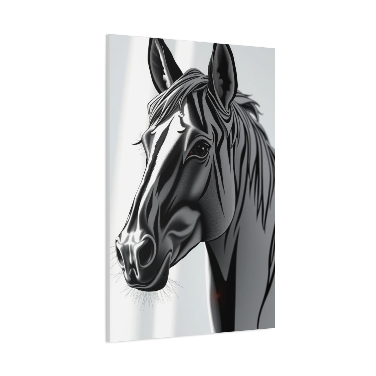 Vision Black and White Illustrations Art Art Wall Art & Canvas Print