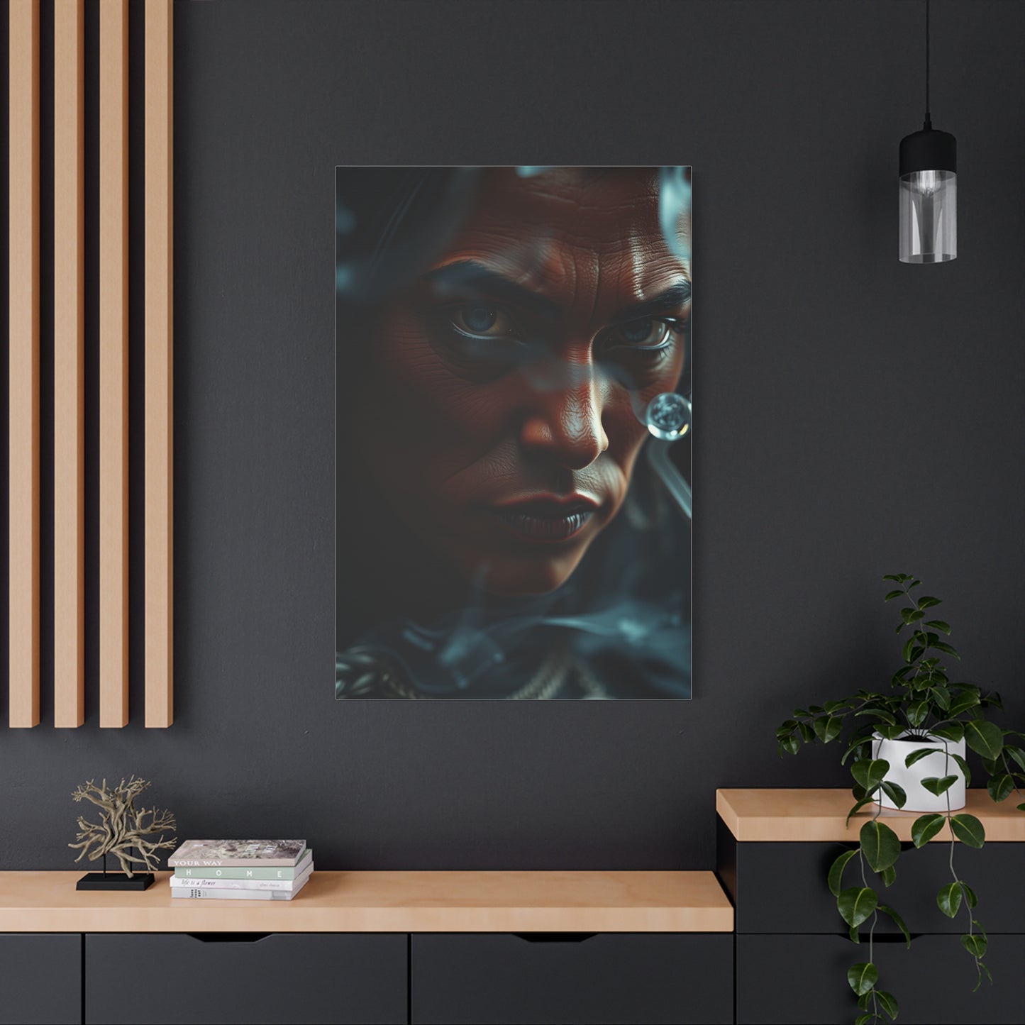 Shadowed Allure Canvas Wall Art & Canvas Print