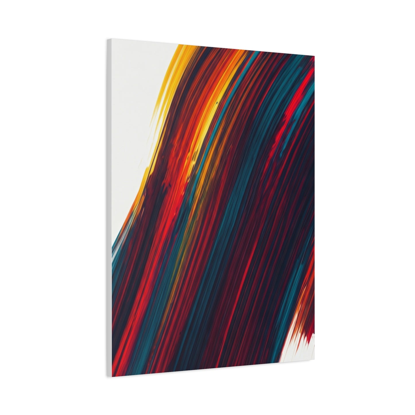 Crimson Momentum Abstract Wall Art & Canvas Prints