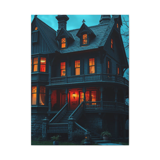 Haunted House Art Supreme Gallery Wall Art & Canvas Print