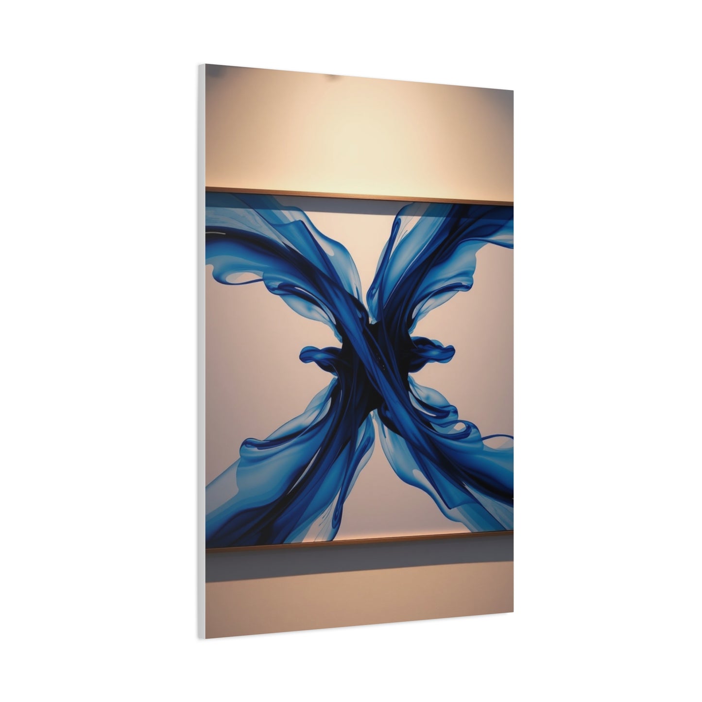 Blue Abstract Art Refined Canvas Wall Art & Canvas Print