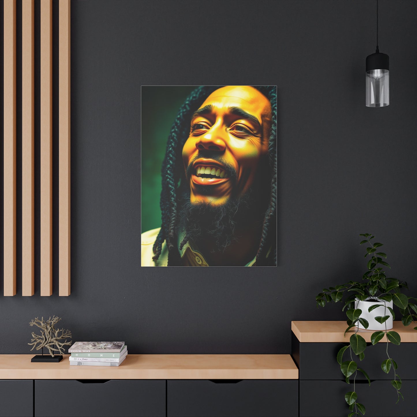 Rasta Reverence Canvas Wall Art & Canvas Print
